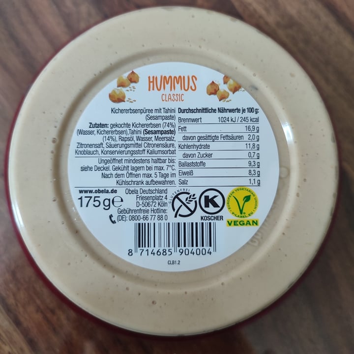 review photo of Obela Hummus Clásico shared by @sara90s on 27 Sep 2022 - review