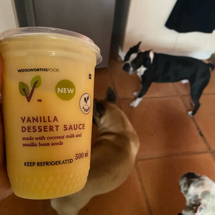 photo of Woolworths Food Vanilla dessert sauce shared by @bianca1701 on  08 Nov 2021 - review