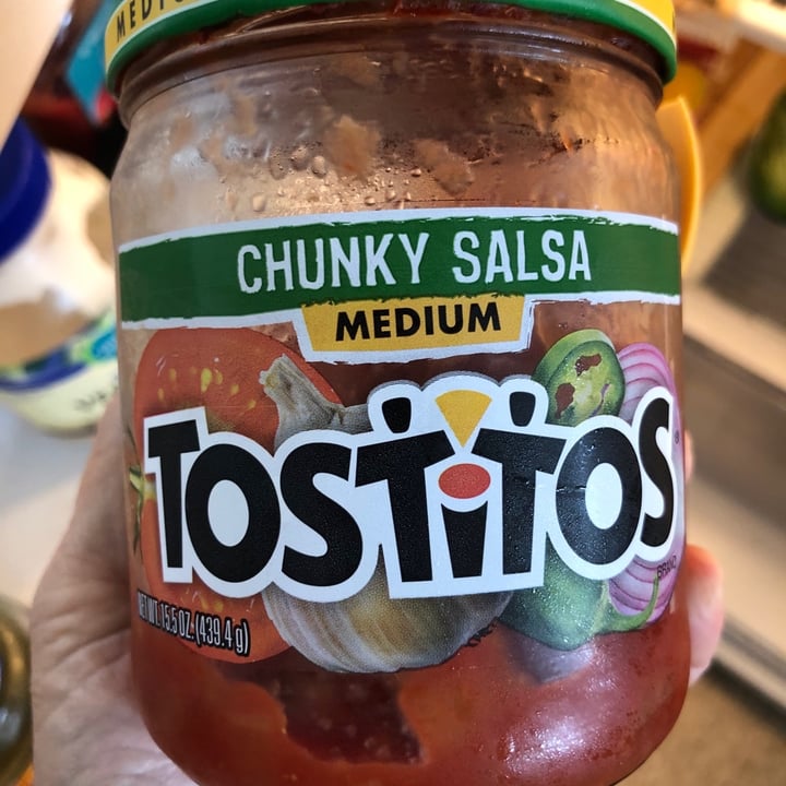 photo of Tostitos Chunky Salsa Medium shared by @poisonsuemac on  02 Feb 2020 - review