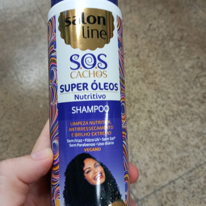 photo of Salon line SOS CACHOS  SUPER ÓLEOS Nutritivo SHAMPOO shared by @analuciaoeiras on  07 Jun 2022 - review