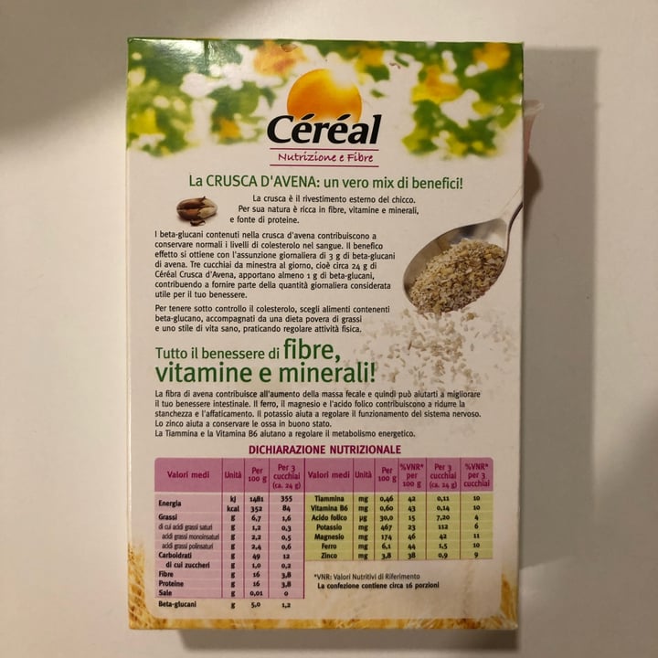 review photo of CĂŠrĂŠal Crusca d'avena shared by @pothos on 05 May 2022 - review