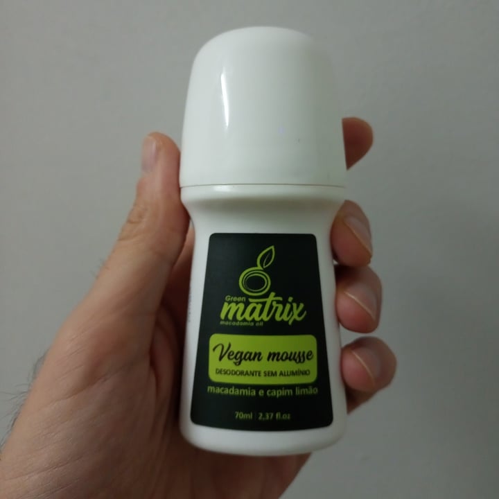 review photo of Green Matrix Desodorante shared by @geraldinhogovegan on 30 Jan 2022 - review