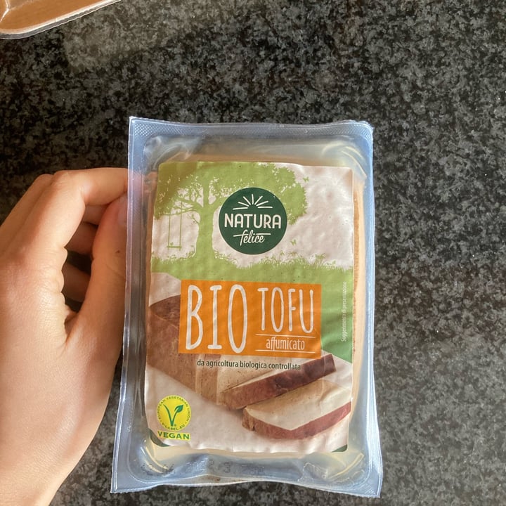 review photo of Natura Felice Bio Tofu Affumicato shared by @alemaguolo on 26 Apr 2022 - review