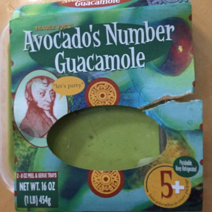 photo of Trader Joe's Avocados Number Guacamole shared by @janetisvegan on  22 Sep 2021 - review