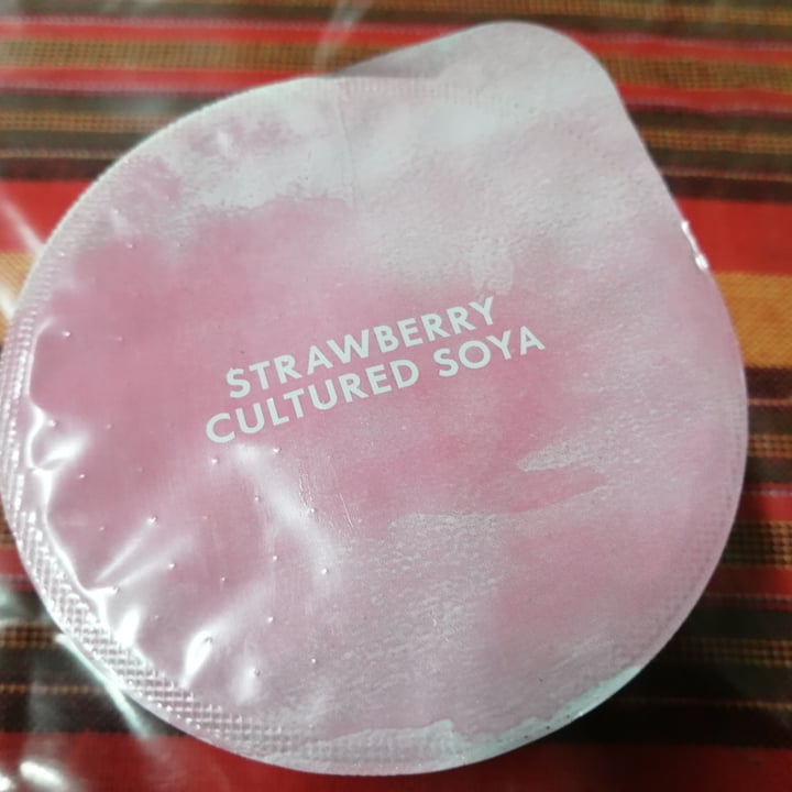 photo of Woolworths Food Strawberry Cultured Soya shared by @nicoleveg on  28 Aug 2020 - review