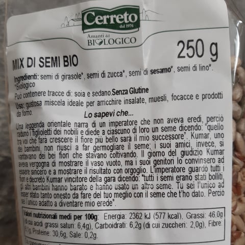 Semi di Lino - Cerreto - Amanti del Biologico