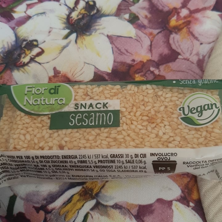 review photo of Fior di Natura Snack Sesamo shared by @parisiennec on 20 Sep 2022 - review