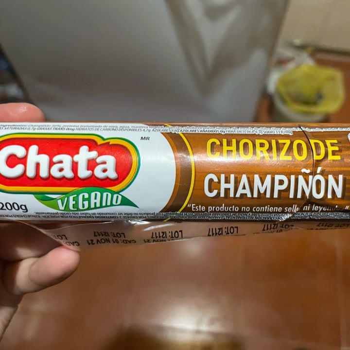 photo of La Chata Chorizo De Champiñón shared by @chica-polemica on  13 Oct 2021 - review