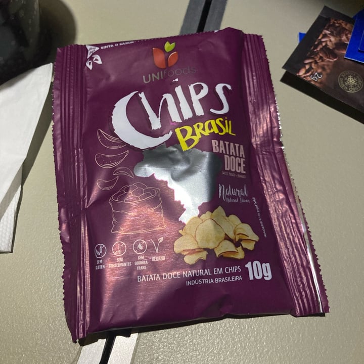 photo of UNIfoods Chips Brasil de Batata Doce shared by @outofstep on  03 Oct 2022 - review