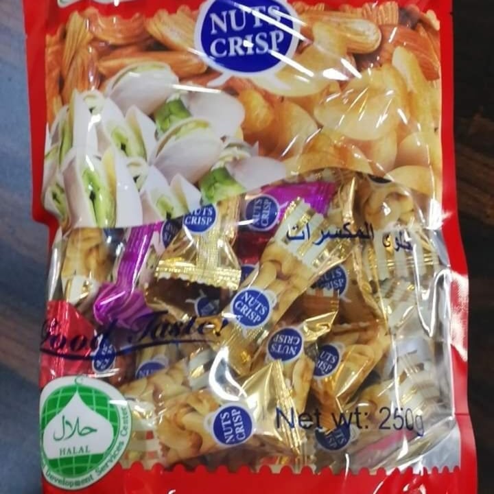 review photo of Nuts crisp Snack Nuts shared by @ayahvegan on 30 Oct 2021 - review