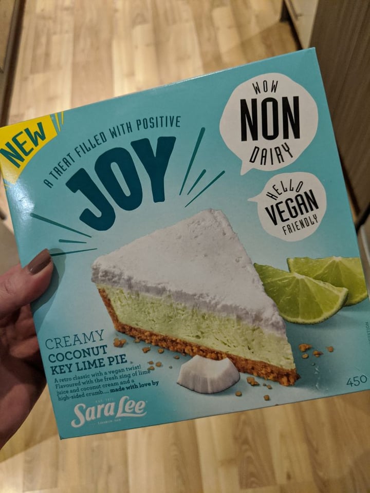 photo of Sara Lee Coconut Key Lime Pie shared by @jasminn on  29 Dec 2019 - review