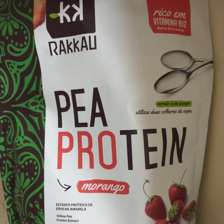 photo of Rakkau Pea Protein Sabor Morango shared by @marcouves on  11 Apr 2022 - review