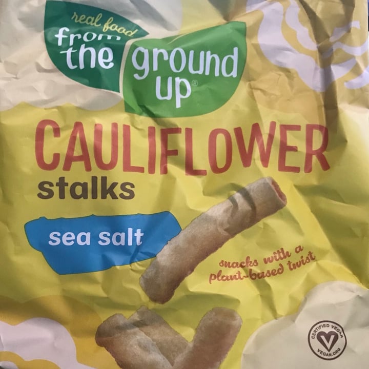photo of Real Food From The Ground Up Cauliflower Stalks Sea Salt shared by @wiskiemimigingy on  06 Oct 2022 - review