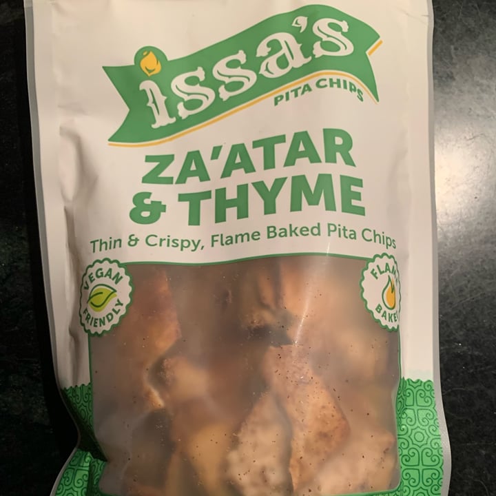 photo of Issa’s Za’atar and Thyme Pita Chips shared by @carolbrittx on  01 Sep 2022 - review