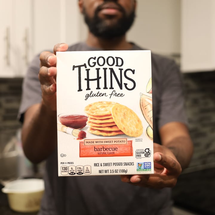 photo of Good Thins Rice & Sweet Patato Barbecue Flavor shared by @souleubanks on  02 Sep 2022 - review