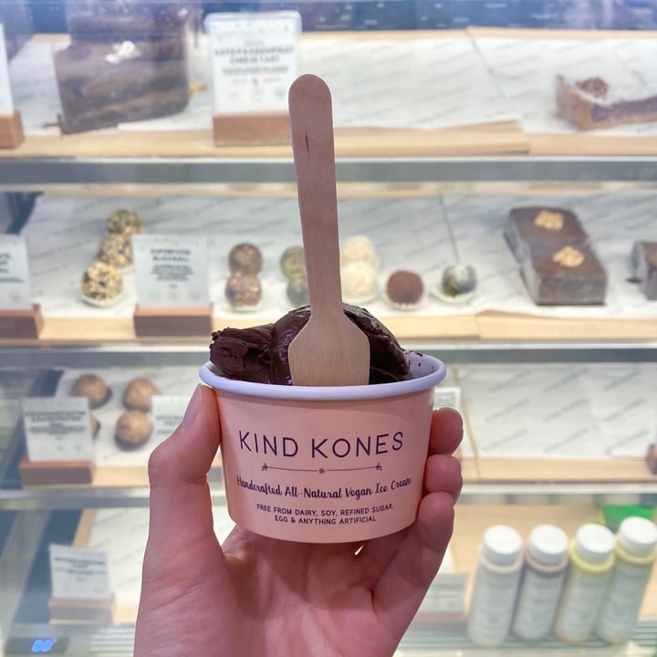 photo of Kind Kones Chocolate Sorbet shared by @summerong on  06 Nov 2020 - review