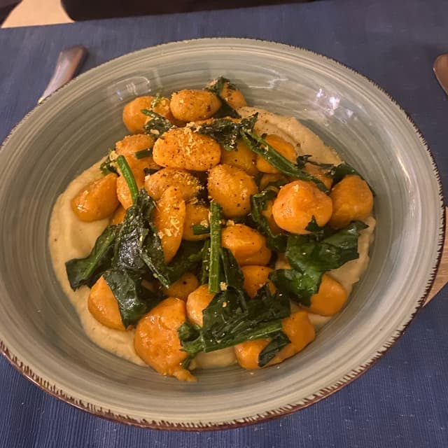 「Sweet potato gnocchi」の料理の写真