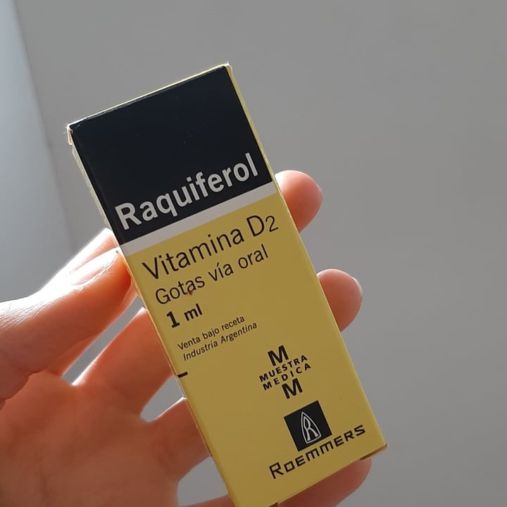 photo of Roemmers Raquiferol Vitamina D2 shared by @adiloretto on  30 Sep 2022 - review