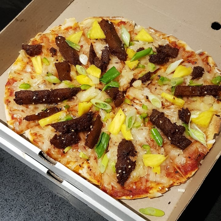 review photo of The Vegan Chef, Craighall BBQ Rib Pizza shared by @tbarnes89 on 24 Nov 2020 - review