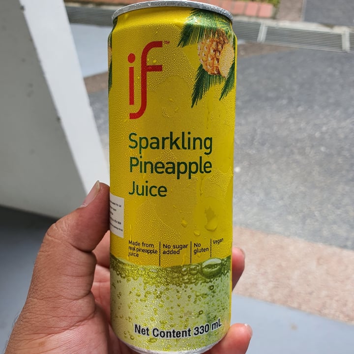 photo of if sparkling pineapple juice shared by @shree14 on  01 Oct 2021 - review