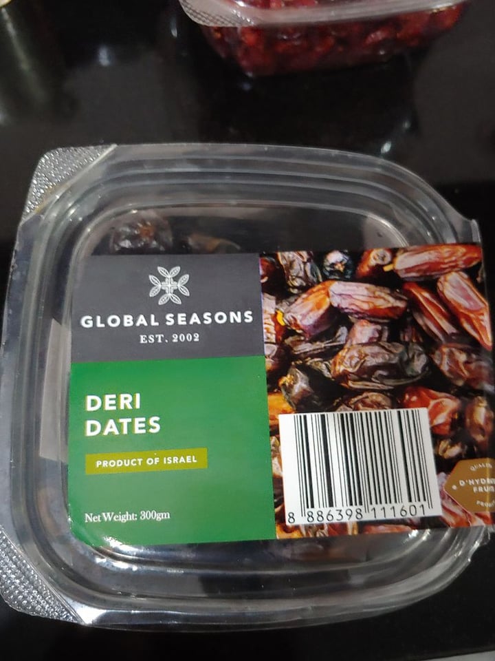 photo of Global Seasons Deri Dates shared by @vegananu on  12 Apr 2020 - review