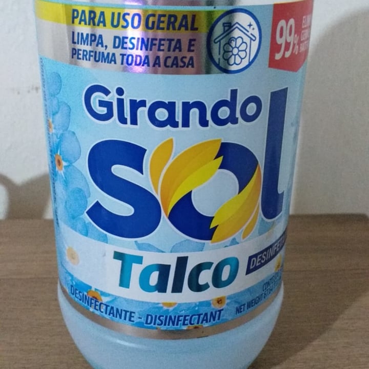 photo of Girando Sol Desinfetante Talco shared by @katiafranciele on  11 May 2022 - review