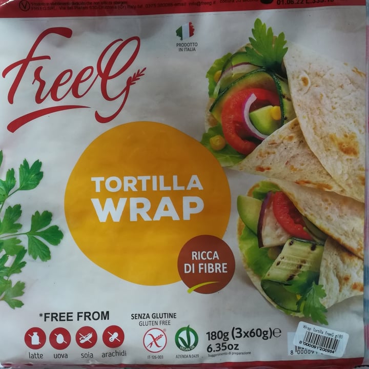 photo of FreeG Tortilla wrap shared by @persefone on  13 Mar 2022 - review