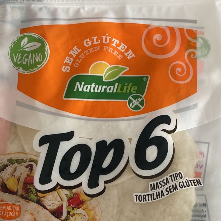 photo of NaturalLife Top 6 Massa Tortilha sem Glúten shared by @debirenata on  23 Jul 2022 - review