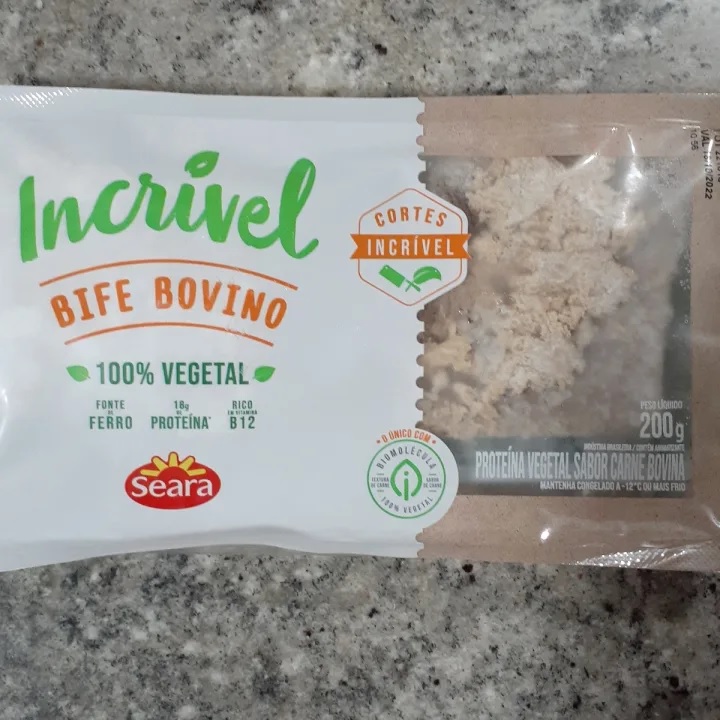 review photo of Incrível - Seara Bife Bovino shared by @dacanal on 10 Aug 2022 - review