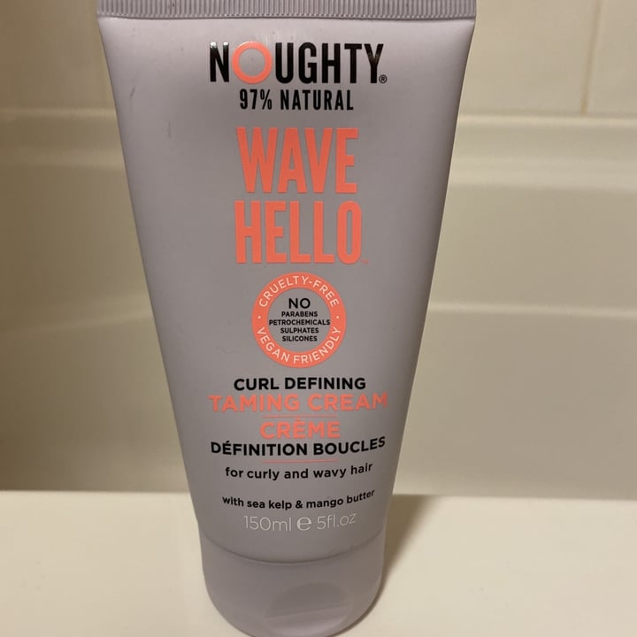 photo of Noughty Wave Hello Curl Defining Conditioner shared by @amandasmee on  15 Feb 2021 - review