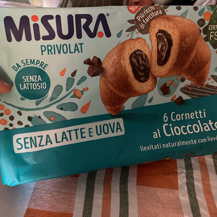 photo of Misura 6 Cornetti al cioccolato shared by @cico777 on  27 Sep 2022 - review