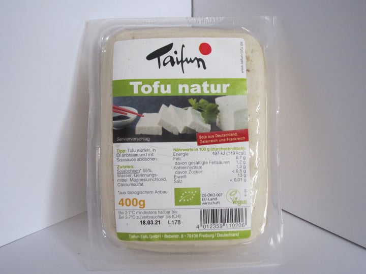 photo of Taifun Tofu natur shared by @aronhermanny on  17 Feb 2021 - review