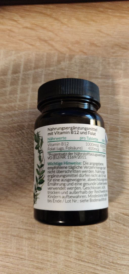 review photo of Pure Elements Vitamin B12 mit Folat shared by @nuls on 01 Mar 2020 - review