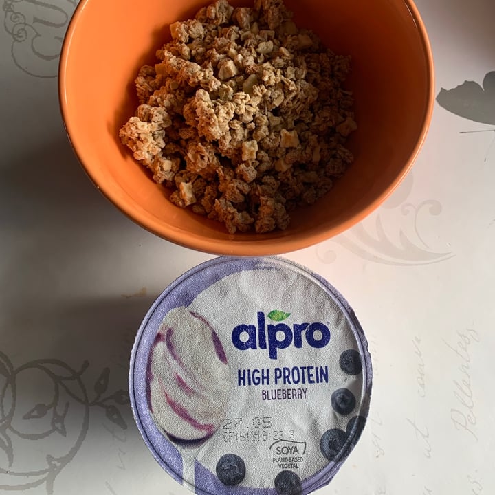 review photo of Alpro High Protein Blueberry shared by @okidoki99 on 19 May 2021 - review