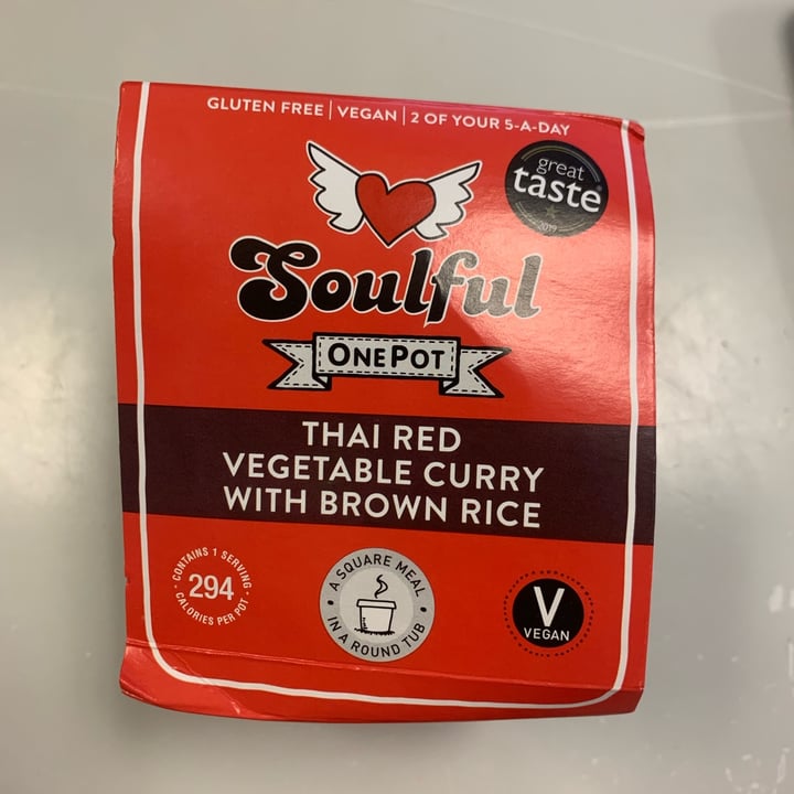 review photo of Soulful Thai Red Vegetable Curry with Brown Rice shared by @tsollis on 07 Apr 2022 - review