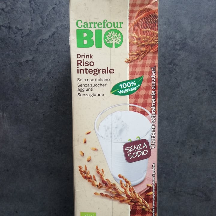 review photo of Carrefour Bio Bevanda Di Riso Integrale shared by @dilettaserra on 31 Mar 2022 - review
