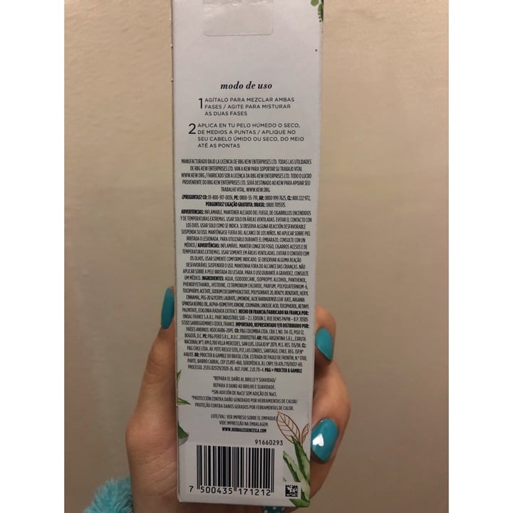 photo of Herbal Essences Aqua Oil, Tratamiento Bifásico shared by @laximepo on  04 Jun 2021 - review
