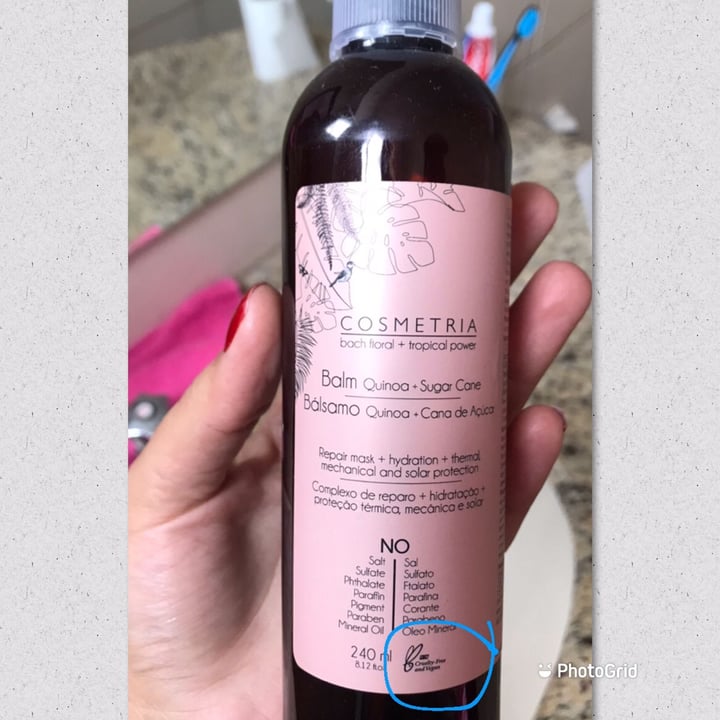 photo of Cosmetria Balm Quinoa shared by @crisqui on  14 May 2022 - review