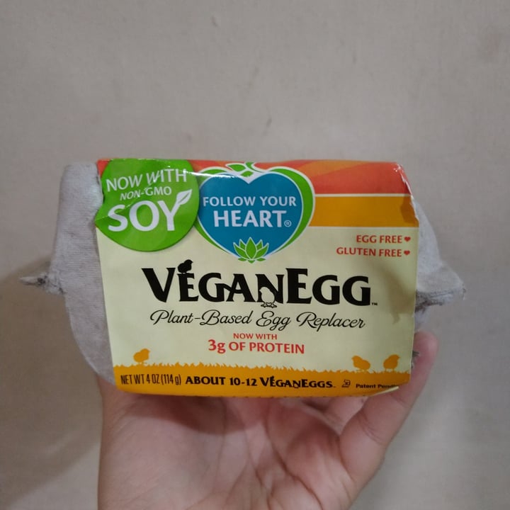 photo of Follow your Heart VeganEgg shared by @anasbernal94 on  25 Oct 2021 - review