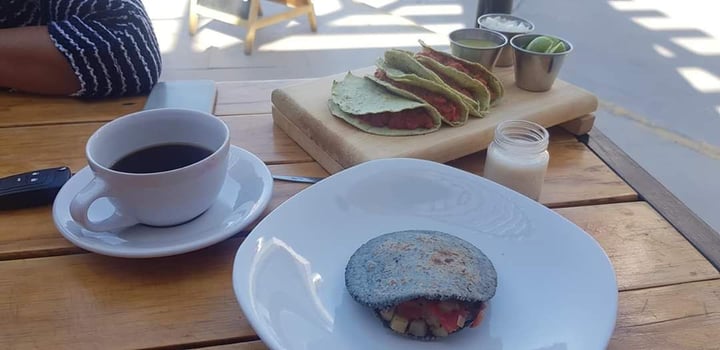 photo of Vegan Republique gorditas shared by @carollara on  06 Dec 2019 - review