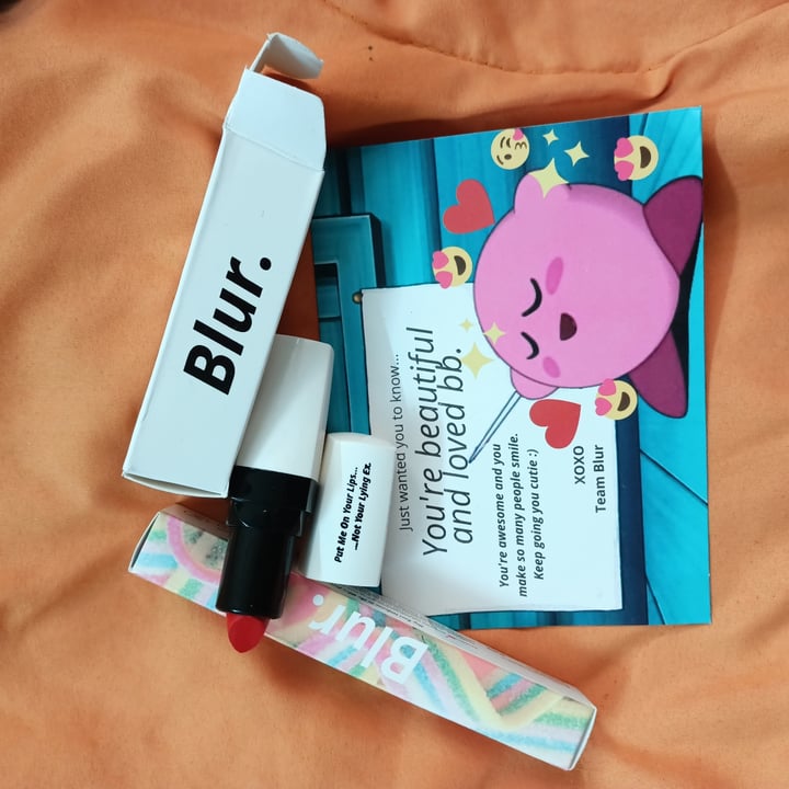 review photo of Blur Red Lipstick shared by @simrangupta16 on 01 Feb 2021 - review