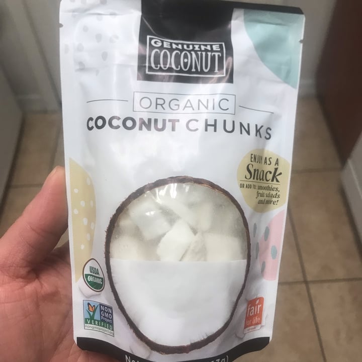 photo of Genuine Coconut Organic Coconut Chunks shared by @malise on  09 Jun 2022 - review