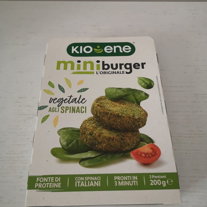 review photo of Kioene Mini Burger Vegetale Agli Spinaci shared by @zimo on 10 Apr 2022 - review