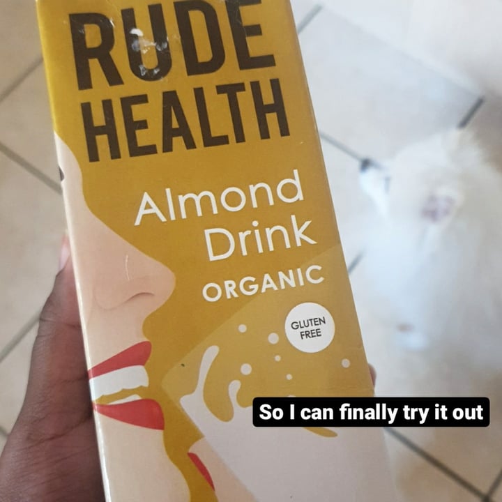 photo of Rude health Almond Drink Organic shared by @choosingchickpea on  29 Jun 2021 - review