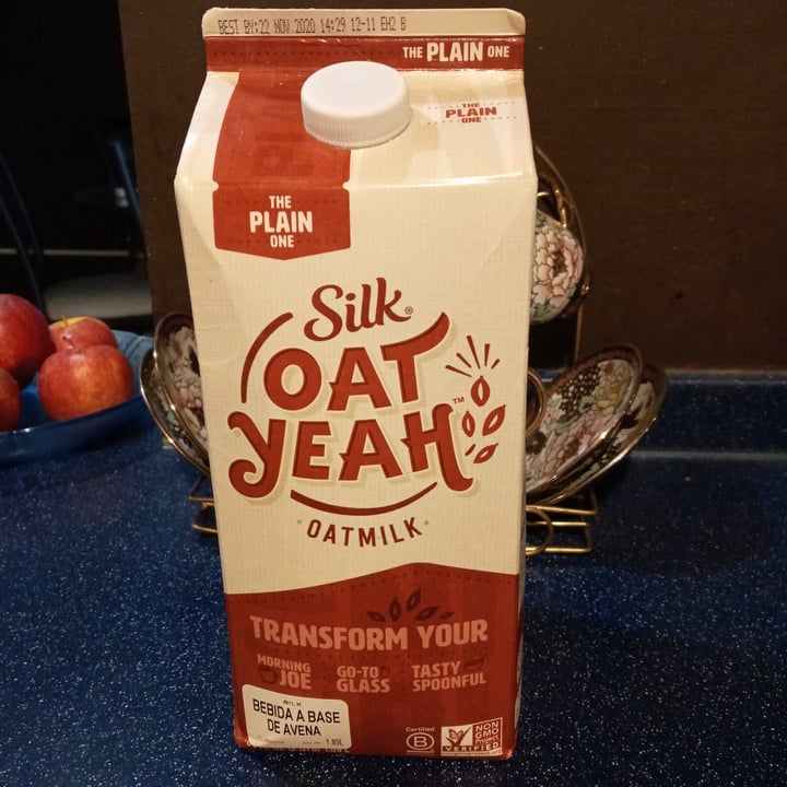 photo of Silk Oat Yeah Oatmilk The Plain One shared by @ma6el on  24 Oct 2020 - review