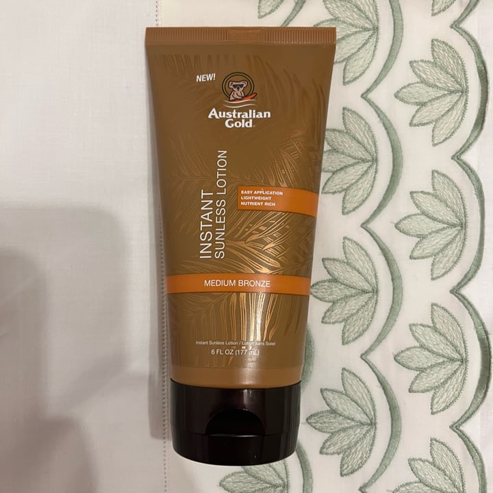 photo of Australian Gold Instant Sunless Lotion shared by @beafilippin on  25 Jun 2022 - review