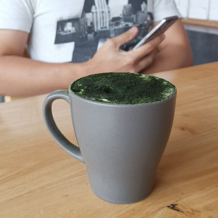 review photo of Real Food Gunpowder Tea Latte shared by @ryzahandprints on 05 Dec 2021 - review