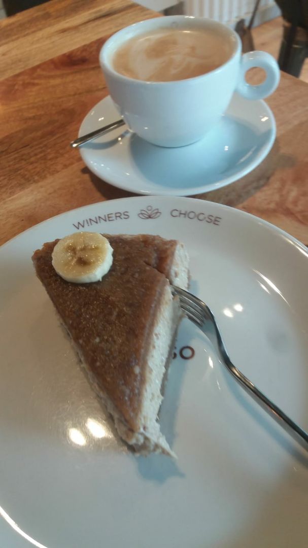 photo of CELICIOSO Gluten Free Bakery Tarta crudivegana de platano y datiles shared by @isabelc on  27 Aug 2019 - review