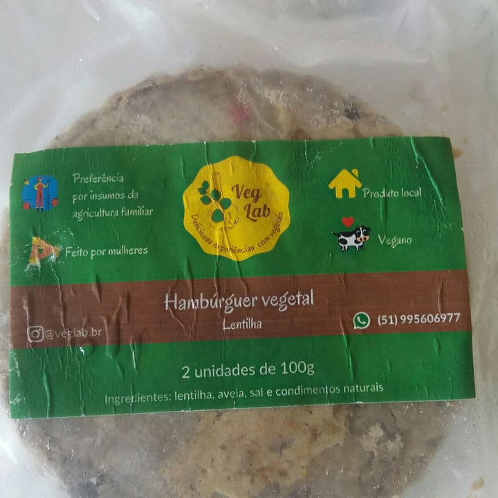 review photo of Veg Lab hamburguer vegetal shared by @tamiscarneiro on 31 Jan 2023 - review