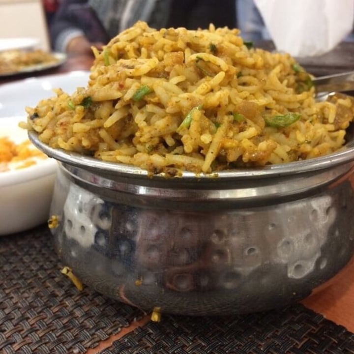 photo of Annapoorna Mithai Mushroom biryani shared by @dharinilife on  29 Dec 2021 - review